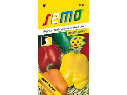 2540 semo zelenina paprika rocni smes barev zeleninova