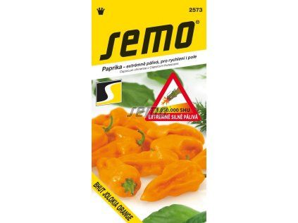 2573 semo zelenina paprika bhut jolokia orange