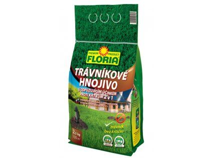 Trávnikové hnojivo s odpudzujúcim účinkom proti krtkom