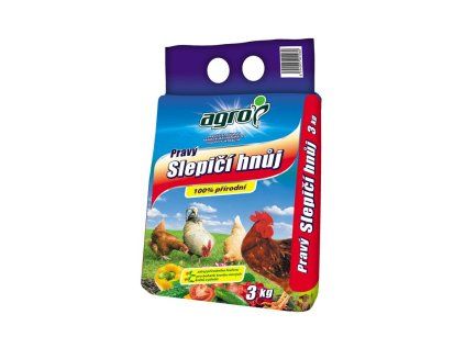 AGRO Pravý slepačí hnoj 3 kg