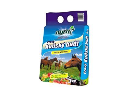 AGRO Pravý konský hnoj 3 kg